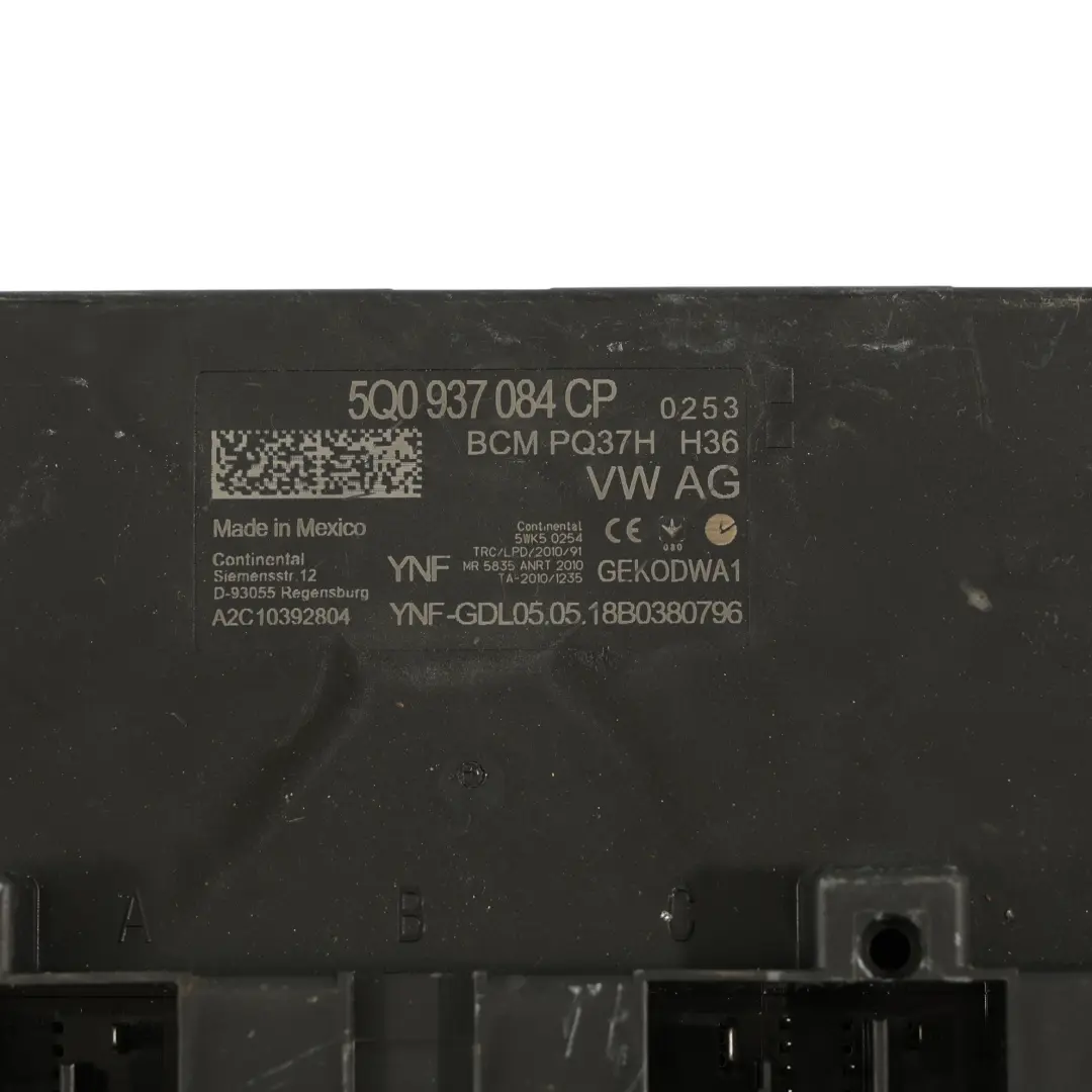 VW Golf VII 2.0 TFSI DJHA 310HP Quattro Control Motor ECU Automático - SKU 06K907425B-16 - Número de pieza 06K907425B