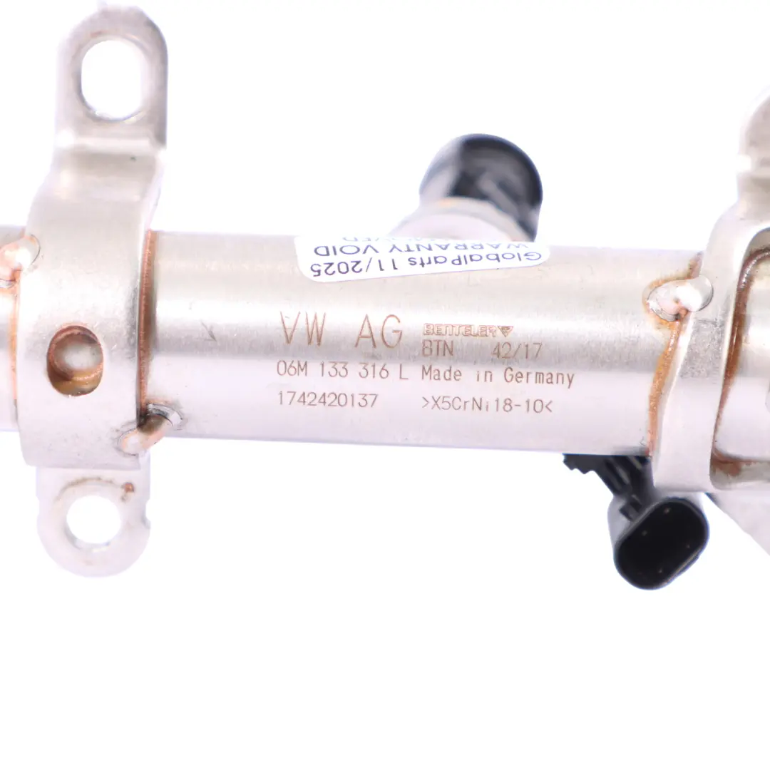 Audi S4 B9 Q5 FY Fuel Injection Rail Injectors Right O/S 3.0 TFSI - SKU 06M133316L-1 - Part number 06M133316L