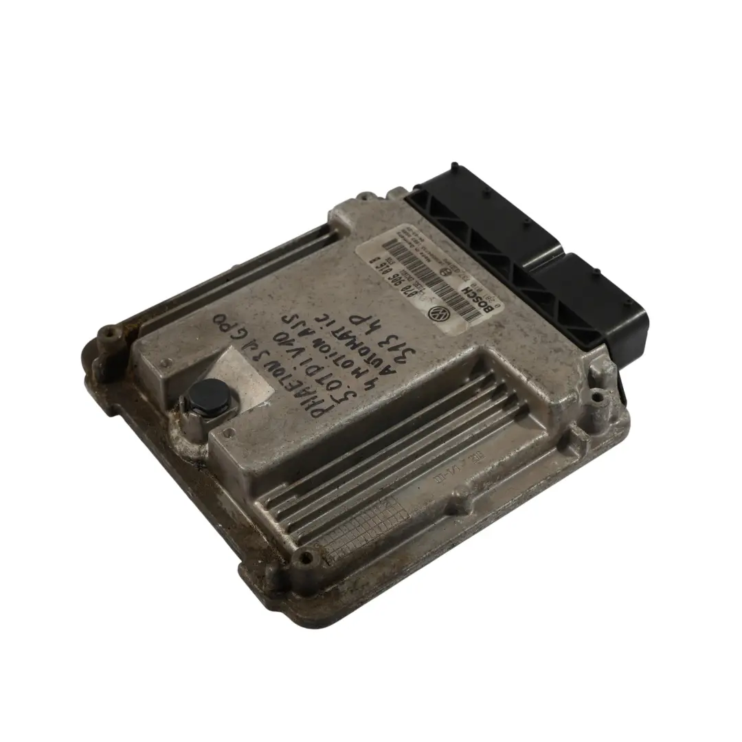 Volkswagen Phaeton 3D 5.0 V10 AJS 313HP Control Motor ECU Automático - SKU 070906016B - Número de pieza 070906016B