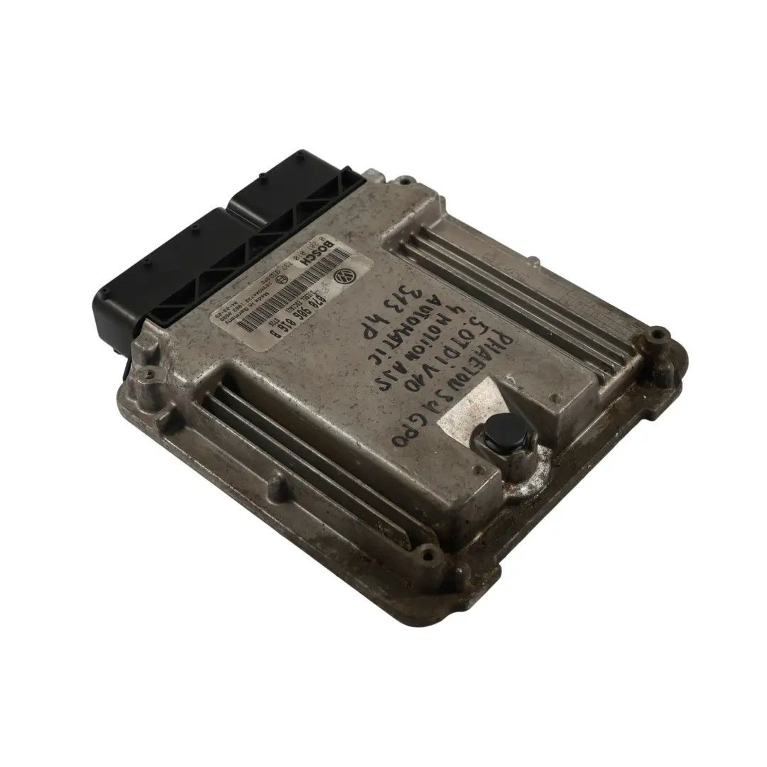 AJS 313HP Control Motor ECU Automático para Volkswagen Phaeton 3D 5.0 V10 con número de pieza 070906016B Volkswagen Phaeton 3D 5.0 V10 AJS 313HP Control Motor ECU Automático - SKU 070906016B - Número de pieza 070906016B