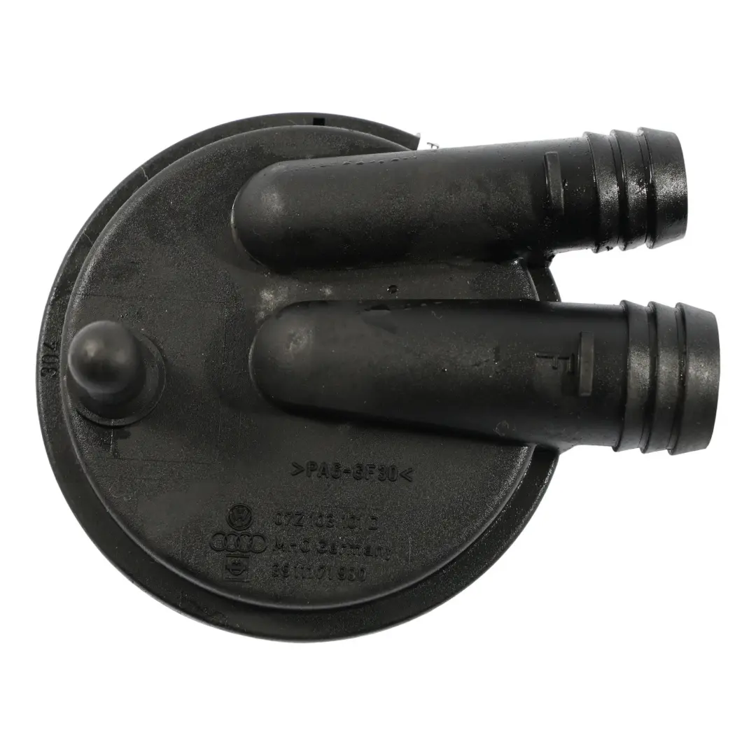 VW Phaeton 3D Valvola Regolazione Pressione Separatore Olio Motore - SKU 07Z103101D - Numero di parte 07Z103101D