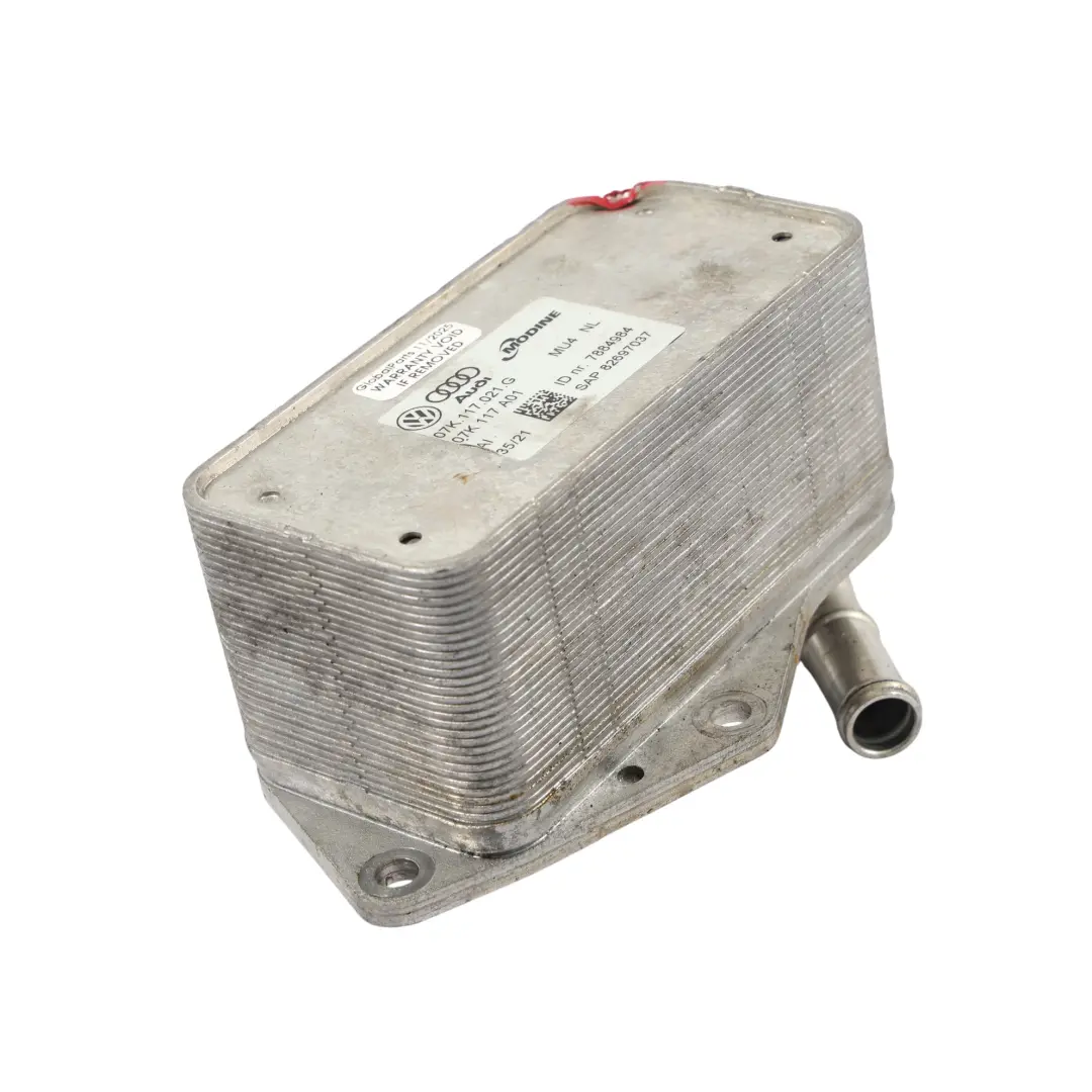 8Y Engine Oil Cooler Coolant Unit 2.5 TFSI Petrol to Audi RS3 with Part number 07K117021G Audi RS3 8Y Engine Oil Cooler Coolant Unit 2.5 TFSI Petrol - SKU 07K117021G-1 - Part number 07K117021G