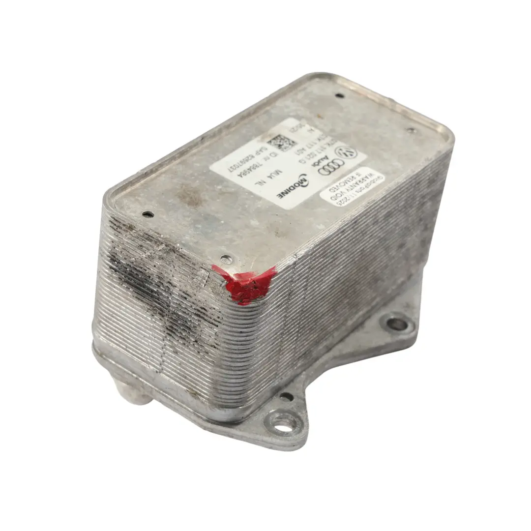 8Y Engine Oil Cooler Coolant Unit 2.5 TFSI Petrol to Audi RS3 with Part number 07K117021G Audi RS3 8Y Engine Oil Cooler Coolant Unit 2.5 TFSI Petrol - SKU 07K117021G-1 - Part number 07K117021G