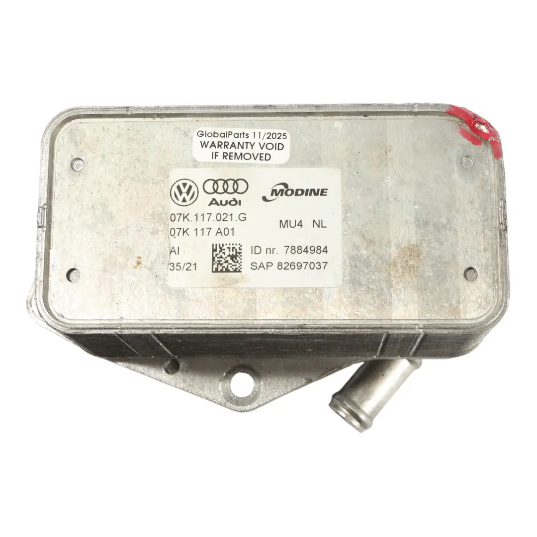 8Y Refrigerador De Aceite Del Motor 2.5 TFSI Gasolina para Audi RS3 con número de pieza 07K117021G Audi RS3 8Y Refrigerador De Aceite Del Motor 2.5 TFSI Gasolina - SKU 07K117021G-1 - Número de pieza 07K117021G