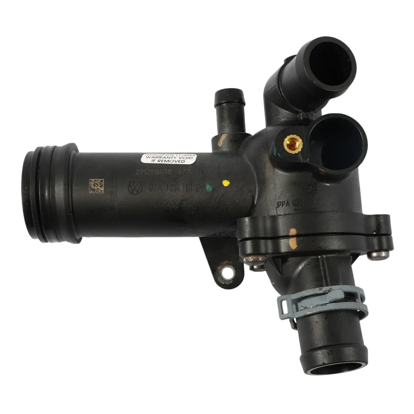 Audi RS3 8Y Alloggiamento Termostato Unità Refrigerante 2.5 TFSI 07K121111E