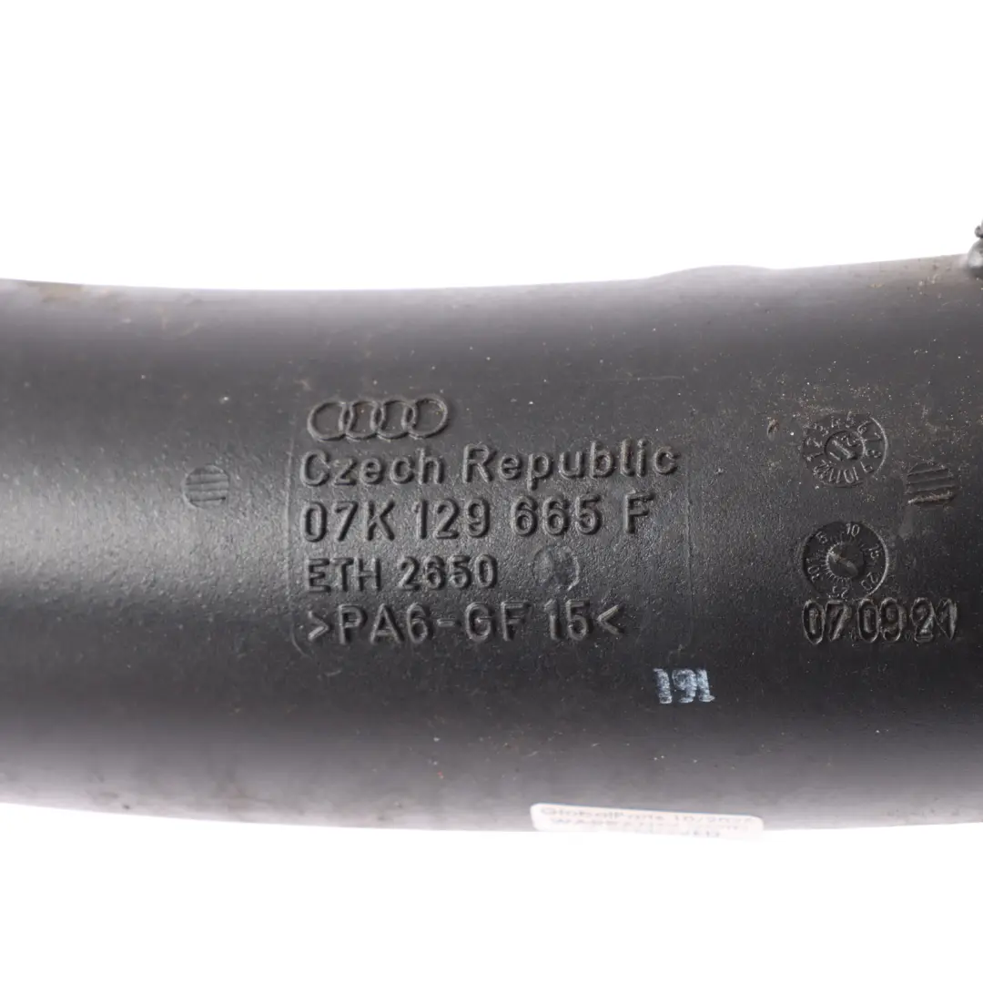 8Y Air Intake Hose Charge Intercooler Pipe Line 2.5 TFSI to Audi RS3 with Part number 07K129665F Audi RS3 8Y Air Intake Hose Charge Intercooler Pipe Line 2.5 TFSI - SKU 07K129665F - Part number 07K129665F