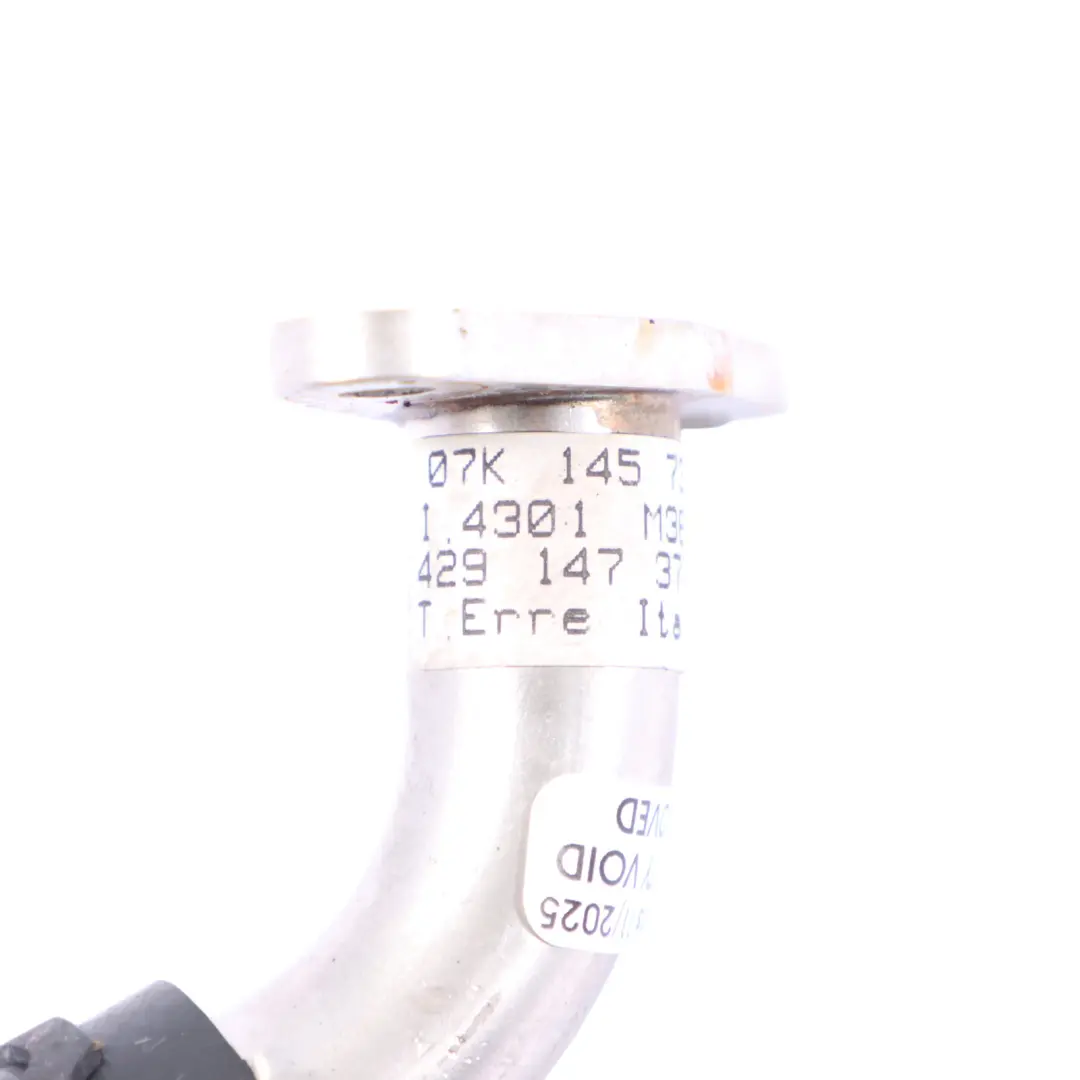 8Y Turbocharger Turbo Oil Return Pipe Line 2.5 Petrol to Audi RS3 with Part number 07K145735G Audi RS3 8Y Turbocharger Turbo Oil Return Pipe Line 2.5 Petrol - SKU 07K145735G - Part number 07K145735G