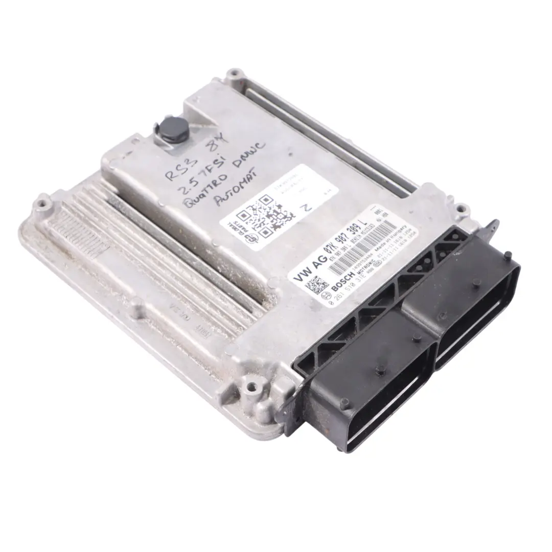 Audi RS3 8Y 2.5TFSI DNWC Quattro 400CH Calculateur Moteur Automatique - SKU 07K907309L - Numéro de pièce 07K907309L