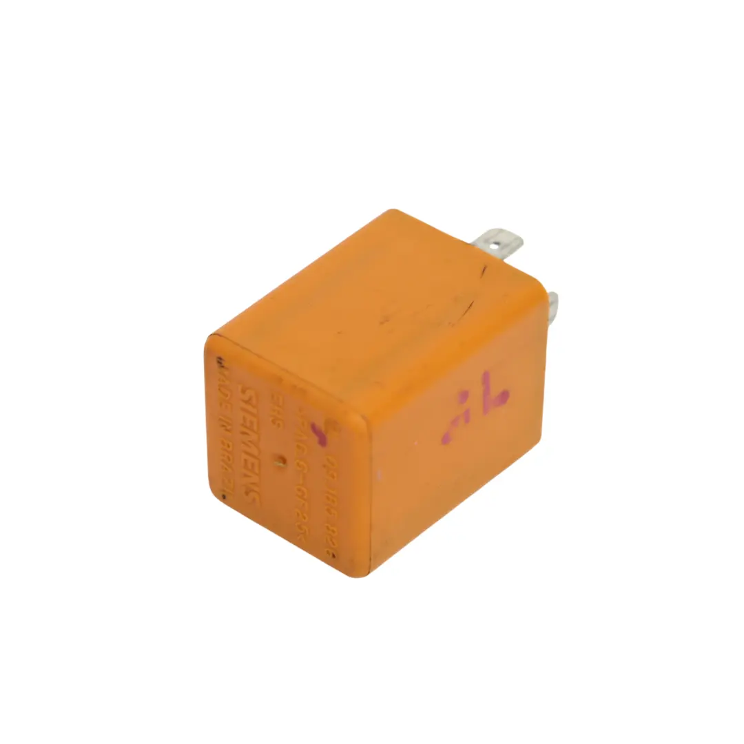 Relé De Señal De Velocidad 5 Pines Siemens Naranja para Opel con número de pieza 09185826 Opel Relé De Señal De Velocidad 5 Pines Siemens Naranja - SKU 09185826 - Número de pieza 09185826