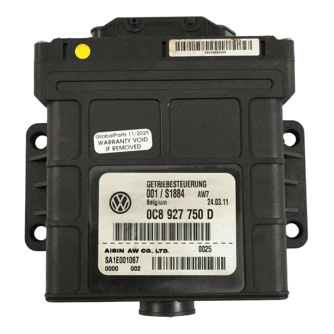 VW Touareg 7P Moduł Sterownik Skrzyni Biegów Automat 3.0 TDI - SKU 0C8927750D - Numer Części 0C8927750D