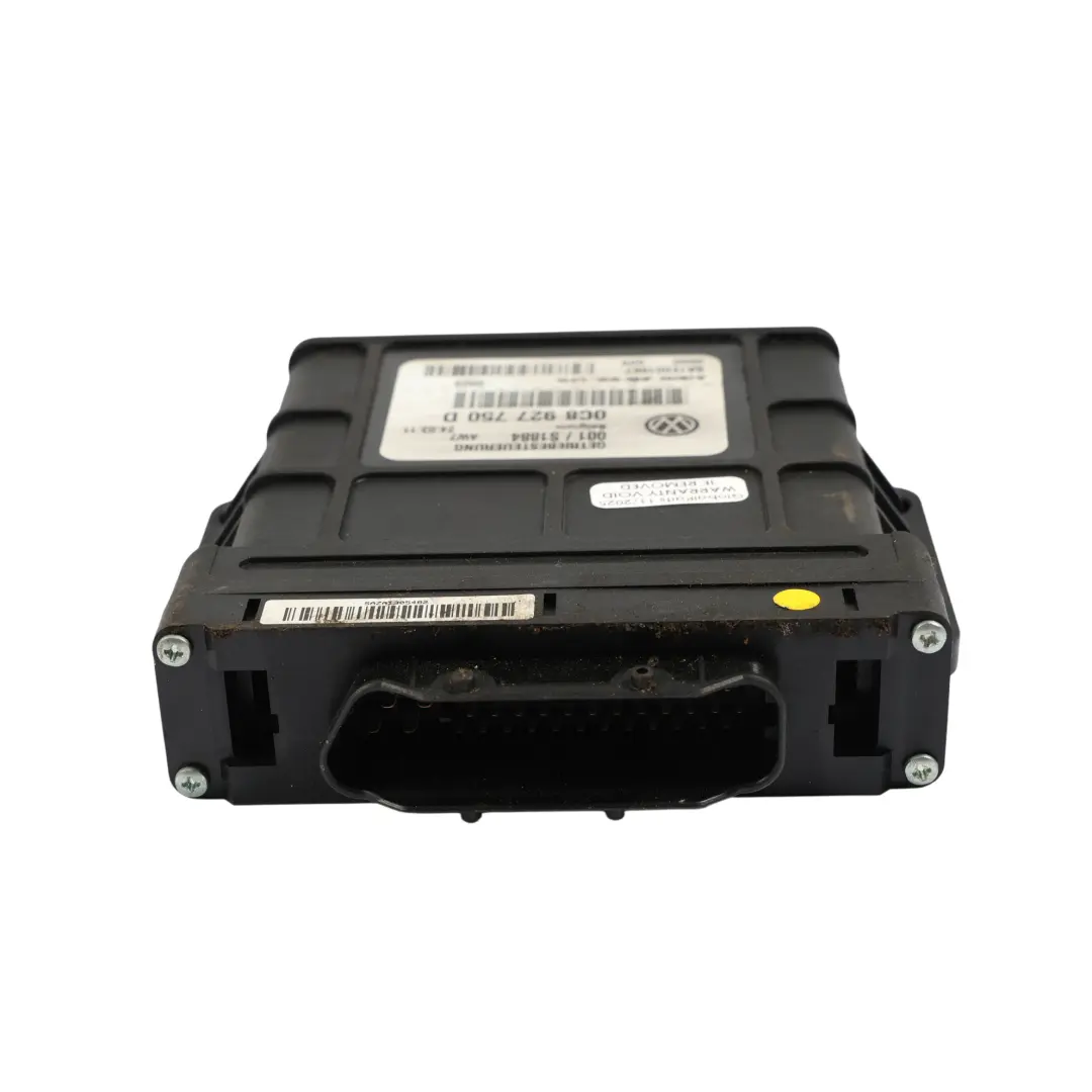 VW Touareg 7P Module Transmission Automatique Contrôle ECU 3.0 TDI - SKU 0C8927750D - Numéro de pièce 0C8927750D