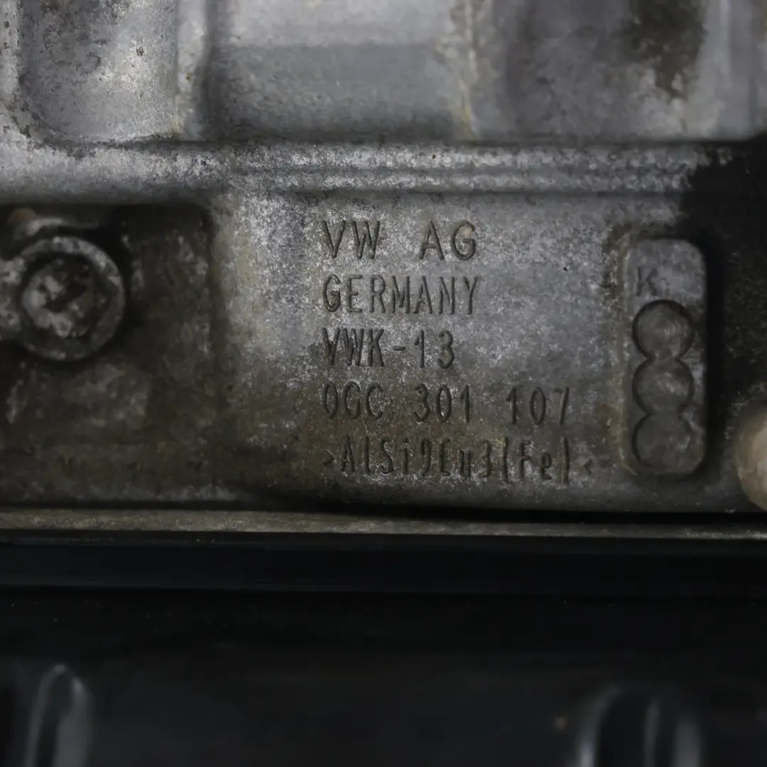 DNUE Quattro Automatik Getriebe UAQ GARANTIE für Audi A3 8P 2.0 TFSI mit Teilenummer 0GC300014B Audi A3 8P 2.0 TFSI DNUE Quattro Automatik Getriebe UAQ GARANTIE - SKU 0GC300014B-2 - Teilenummer 0GC300014B