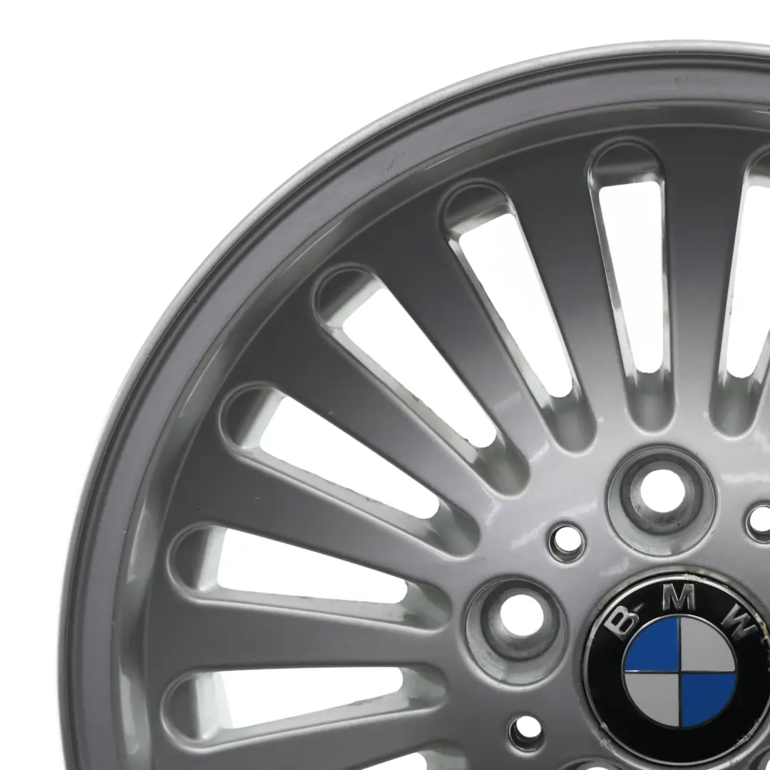 BMW E39 Cerchio in lega leggera argento 7J 16" ET:20 Raggi Styling 33 7842653 - SKU 1092209-1 - Numero di parte 1092209