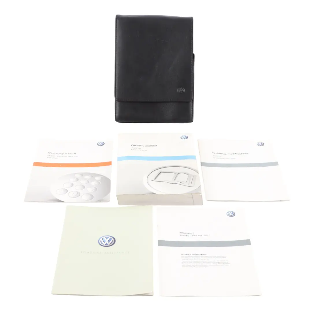 7P Owner's Handbook Manual Book Pouch Case Wallet Set to Volkswagen VW Touareg with Part number 1125R1TOU20 Volkswagen VW Touareg 7P Owner's Handbook Manual Book Pouch Case Wallet Set - SKU 1125R1TOU20 - Part number 1125R1TOU20
