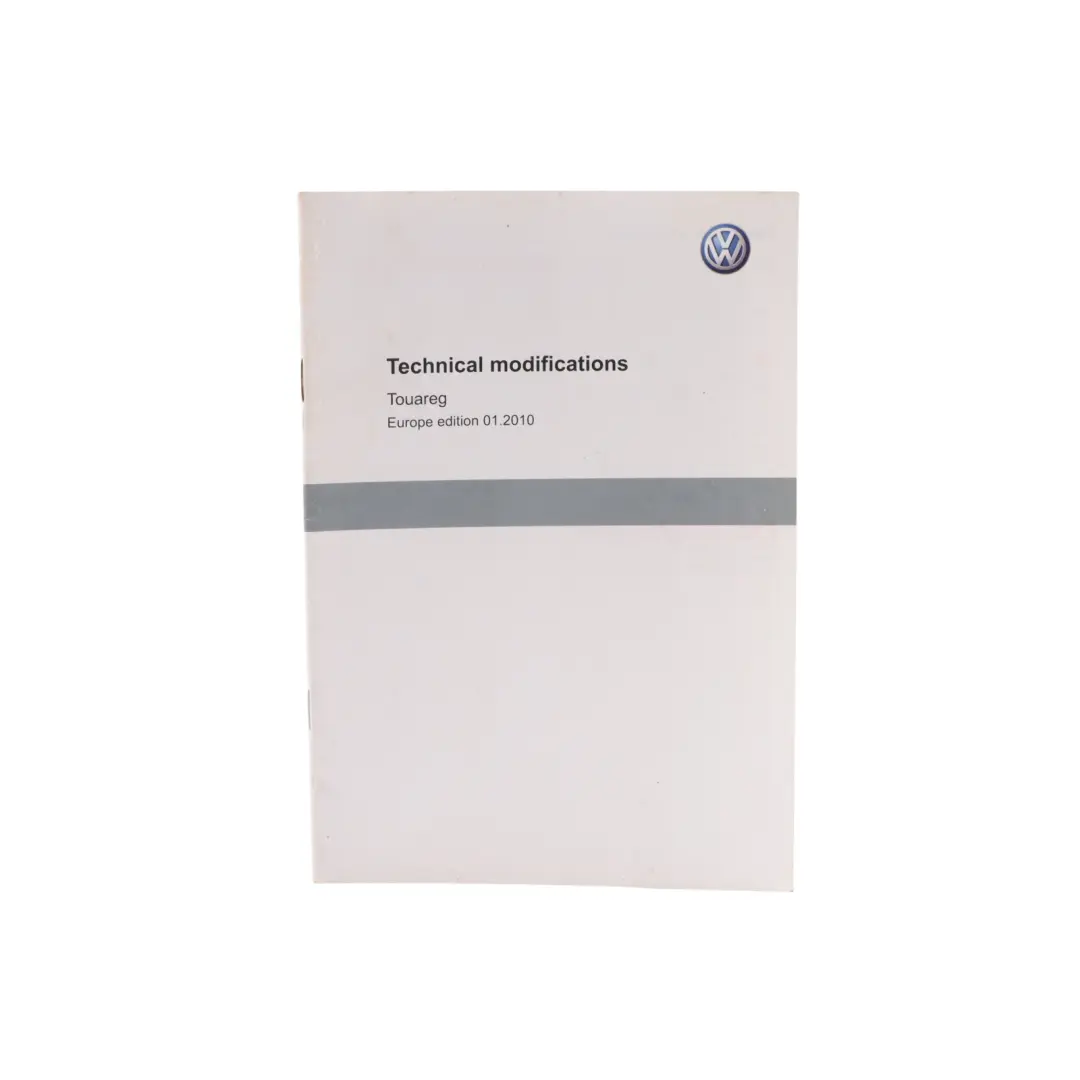 Volkswagen VW Touareg 7P Owner's Handbook Manual Book Pouch Case Wallet Set - SKU 1125R1TOU20 - Part number 1125R1TOU20