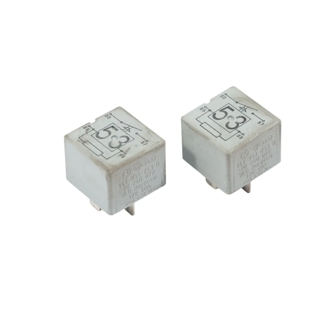 Audi VW Volkswagen Seat Relay Numero 53 Unità Modulo 4 Perni Set Di 2 141951253B - SKU 141951253B-3 - Numero di parte 141951253B-3