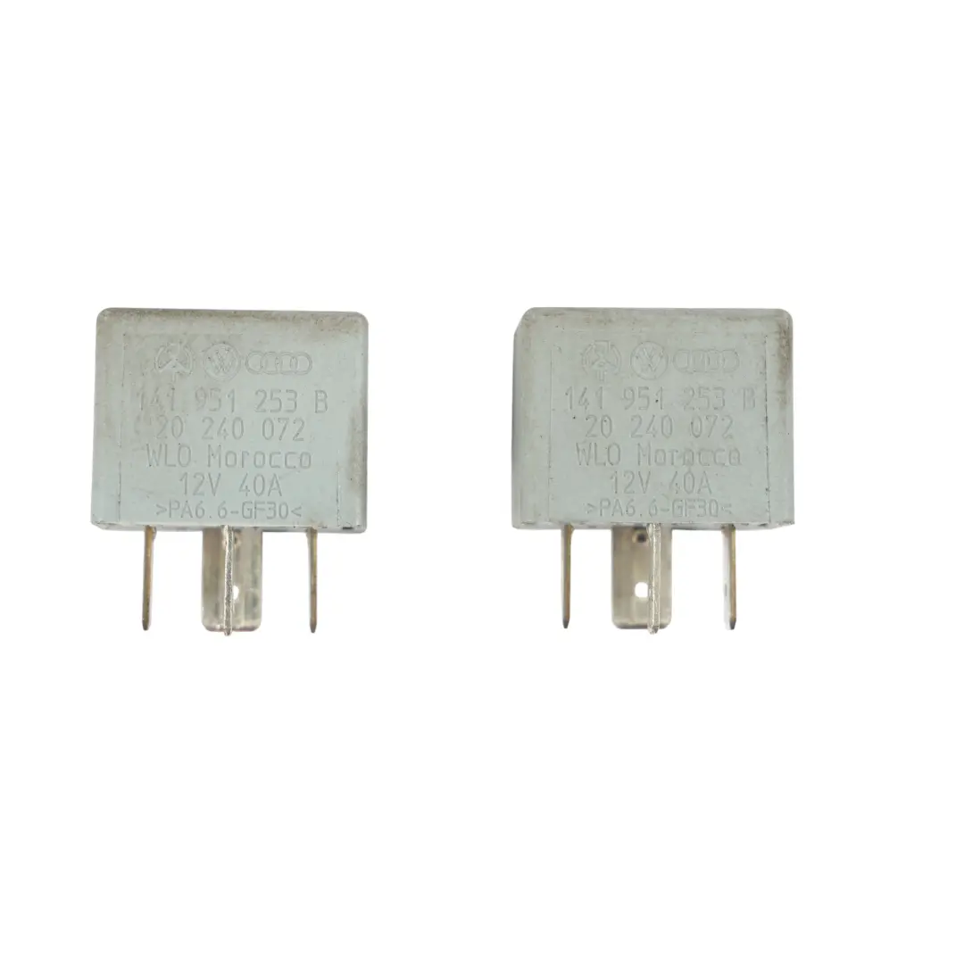 Audi VW Volkswagen Seat Relais Numéro 53 Module 4 Broches Lot De 2 141951253B - SKU 141951253B-3 - Numéro de pièce 141951253B-3