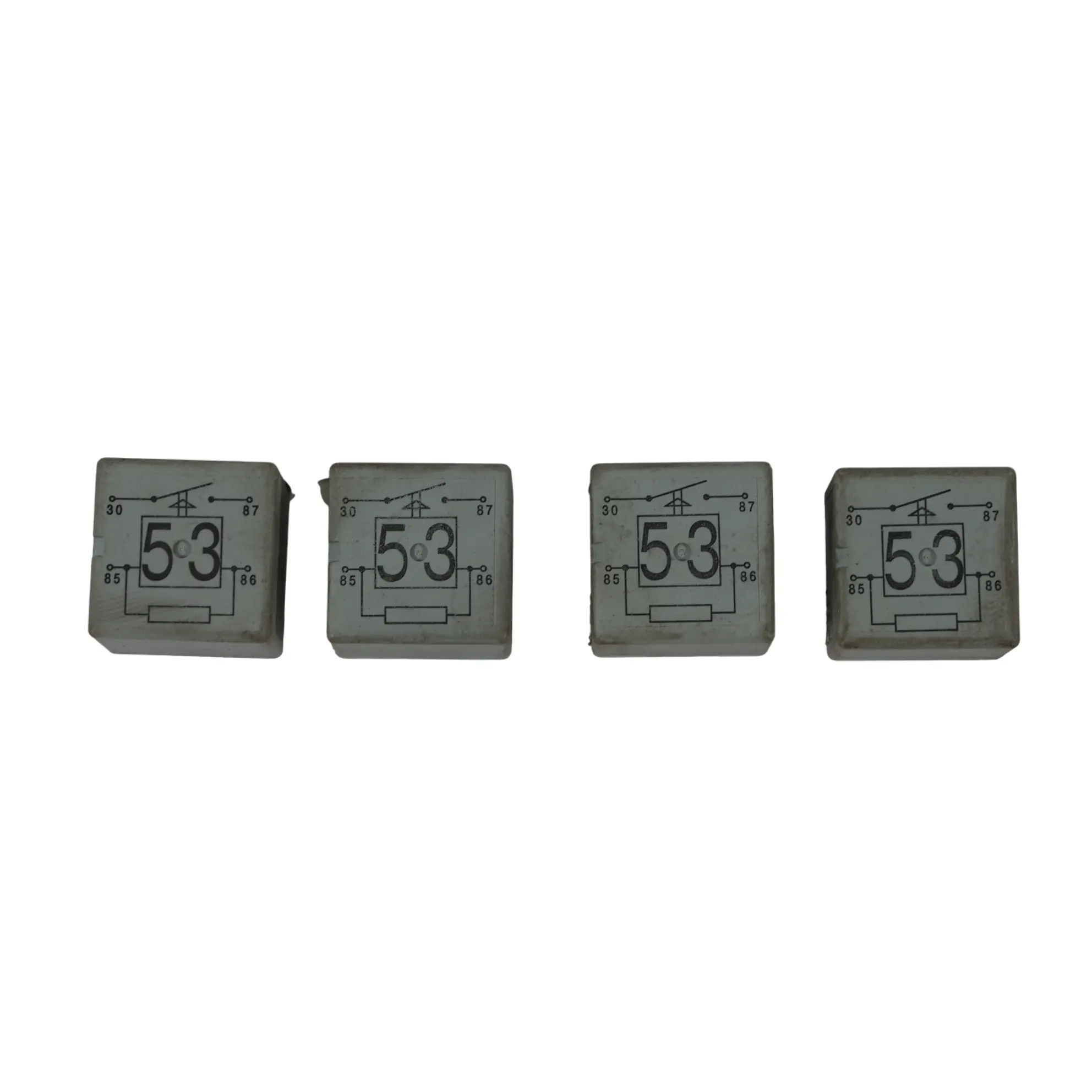 Audi VW Volkswagen Seat Relay Number 53 Unit Module 4 Pins Set Of 4 141951253B