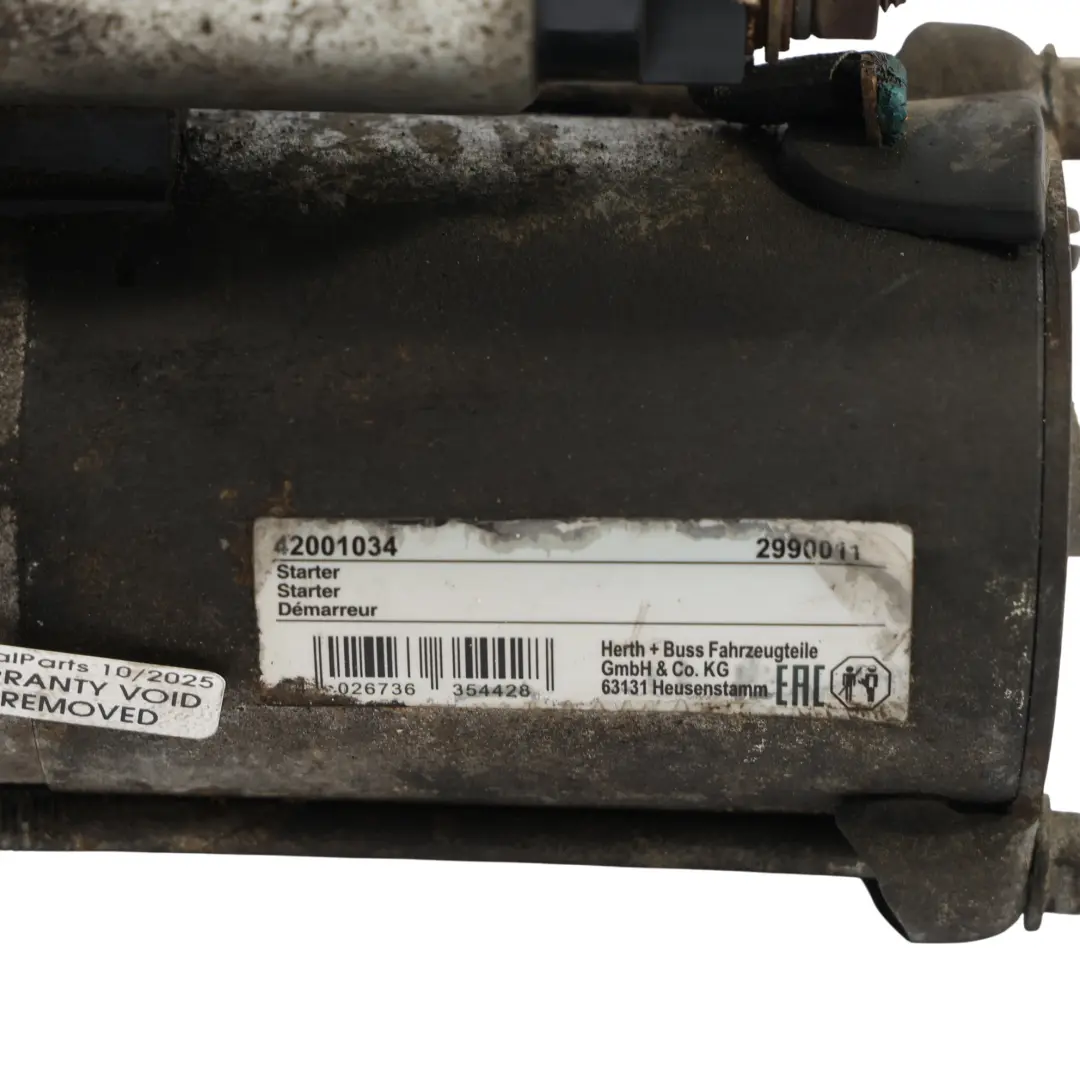 Ford Transit Connect Mk1 Anlasser Motor Betätiger 1.8 Diesel 2T14-11000-BC - SKU 1477973 - Teilenummer 1477973