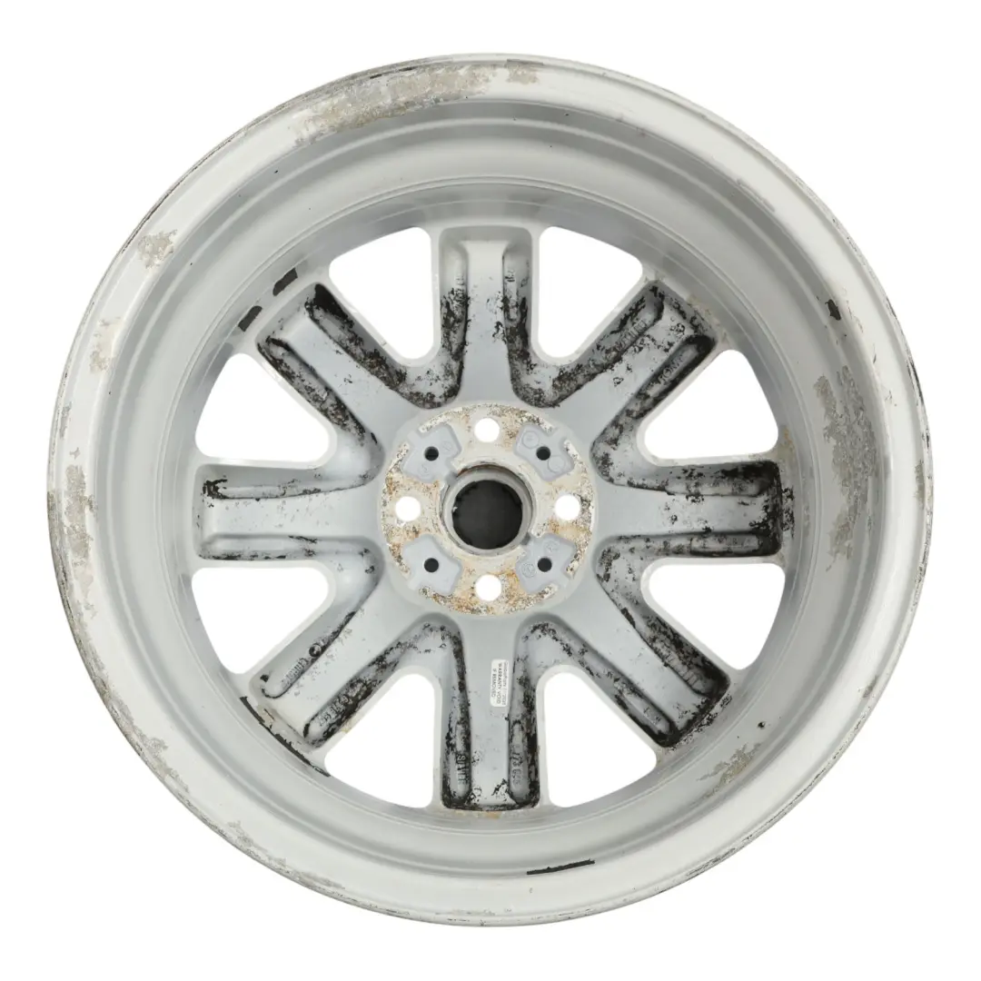 Mini Cooper R50 R55 R56 R57 Argento Cerchio AlluMini o 17" ET: 48 7J Raggio 85 - SKU 1512352-2 - Numero di parte 1512352