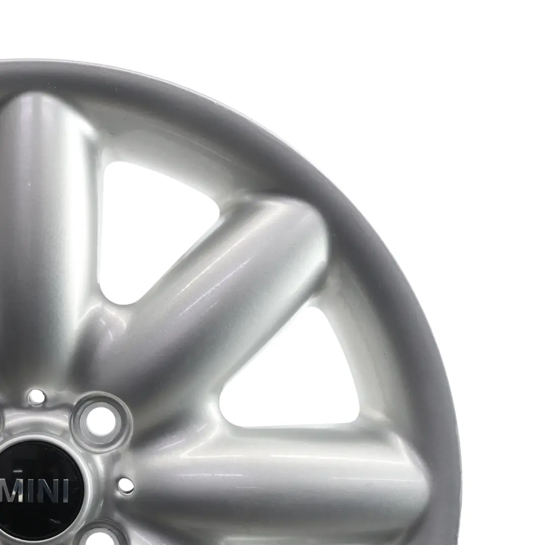Mini Cooper R50 R55 R56 R57 Llanta de aluminio plata 17" ET: 48 7J Rayo 85 - SKU 1512352-2 - Número de pieza 1512352