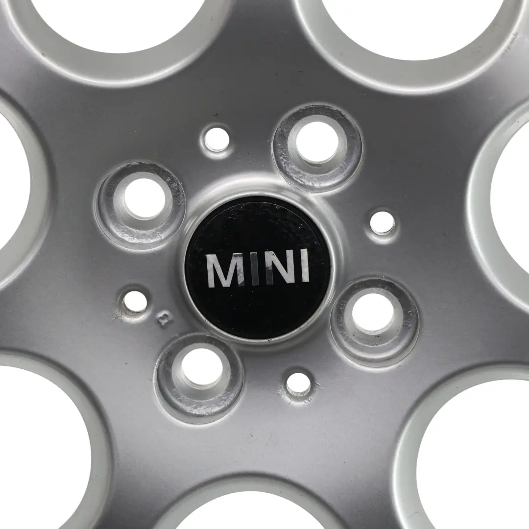 Mini Cooper R50 R55 R56 R57 Argento Cerchio In Lega 15" 5,5J ET:45 7-Fori 81 - SKU 1512458-1 - Numero di parte 1512458
