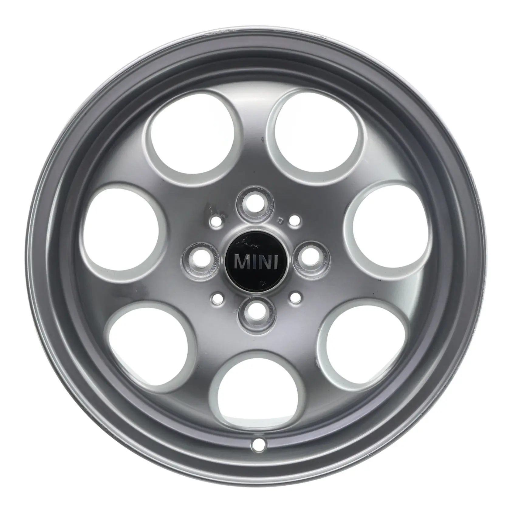 Mini One R50 R55 R56 R57 Llanta De aleacion plateada 15" 5,5J ET:45 7-Hole 81