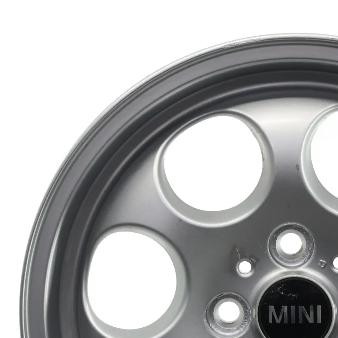 Mini Cooper One R50 R55 R56 R57 Silver Wheel Alloy Rim 15" 5,5J ET:45 7-Hole 81 - SKU 1512458-2 - Part number 1512458