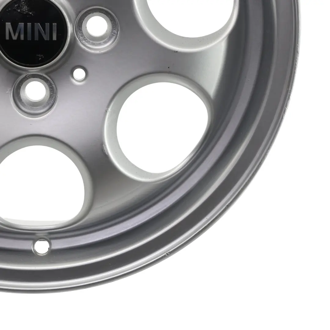 Alloy Rim 15" 5,5J ET:45 7-Hole 81 to Mini Cooper One R50 R55 R56 R57 Silver Wheel with Part number 1512458 Mini Cooper One R50 R55 R56 R57 Silver Wheel Alloy Rim 15" 5,5J ET:45 7-Hole 81 - SKU 1512458-2 - Part number 1512458