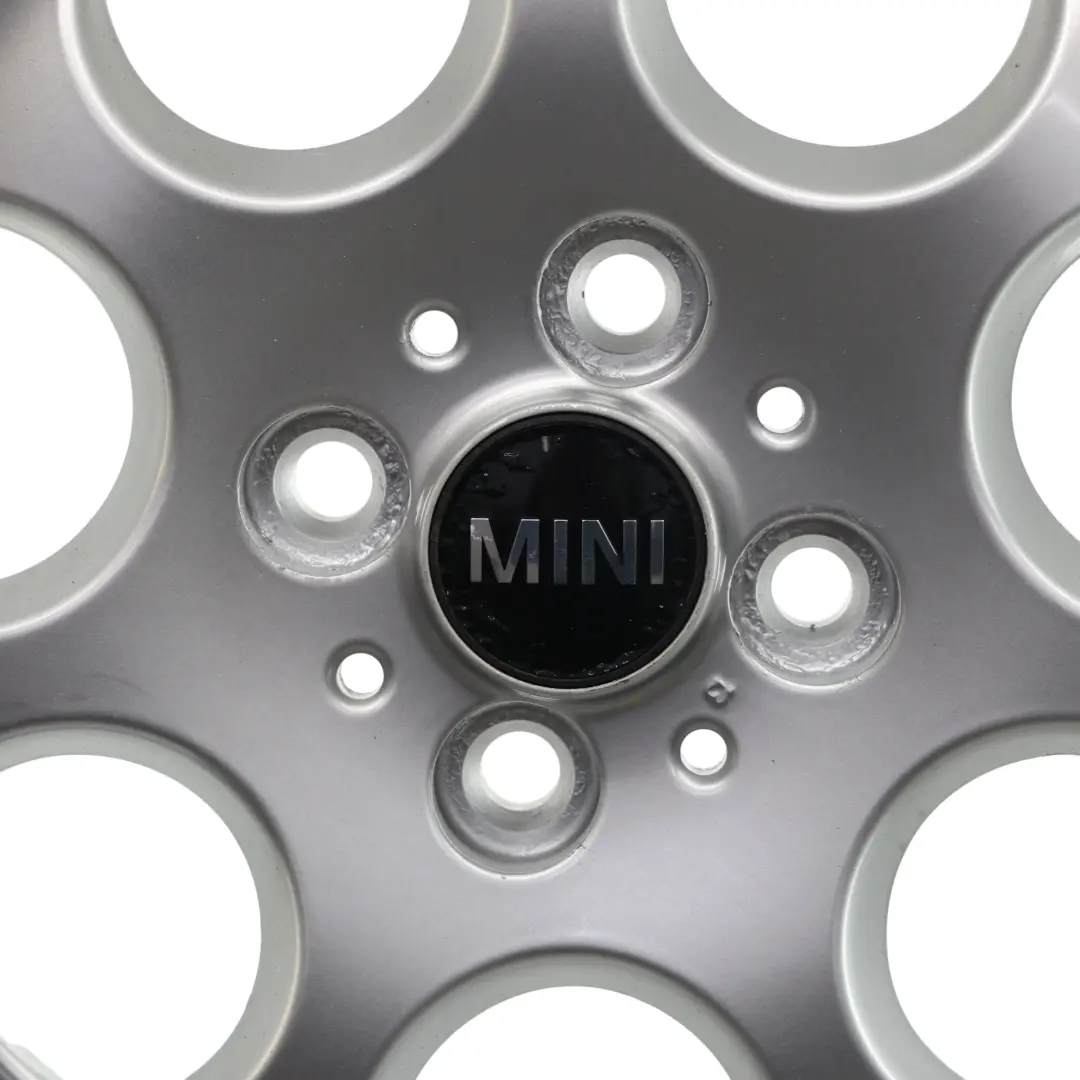 Mini Cooper R50 R55 R56 R57 R58 Silver Wheel Alloy Rim 15" 5,5J ET:45 7-Hole 81 - SKU 1512458-8 - Part number 1512458