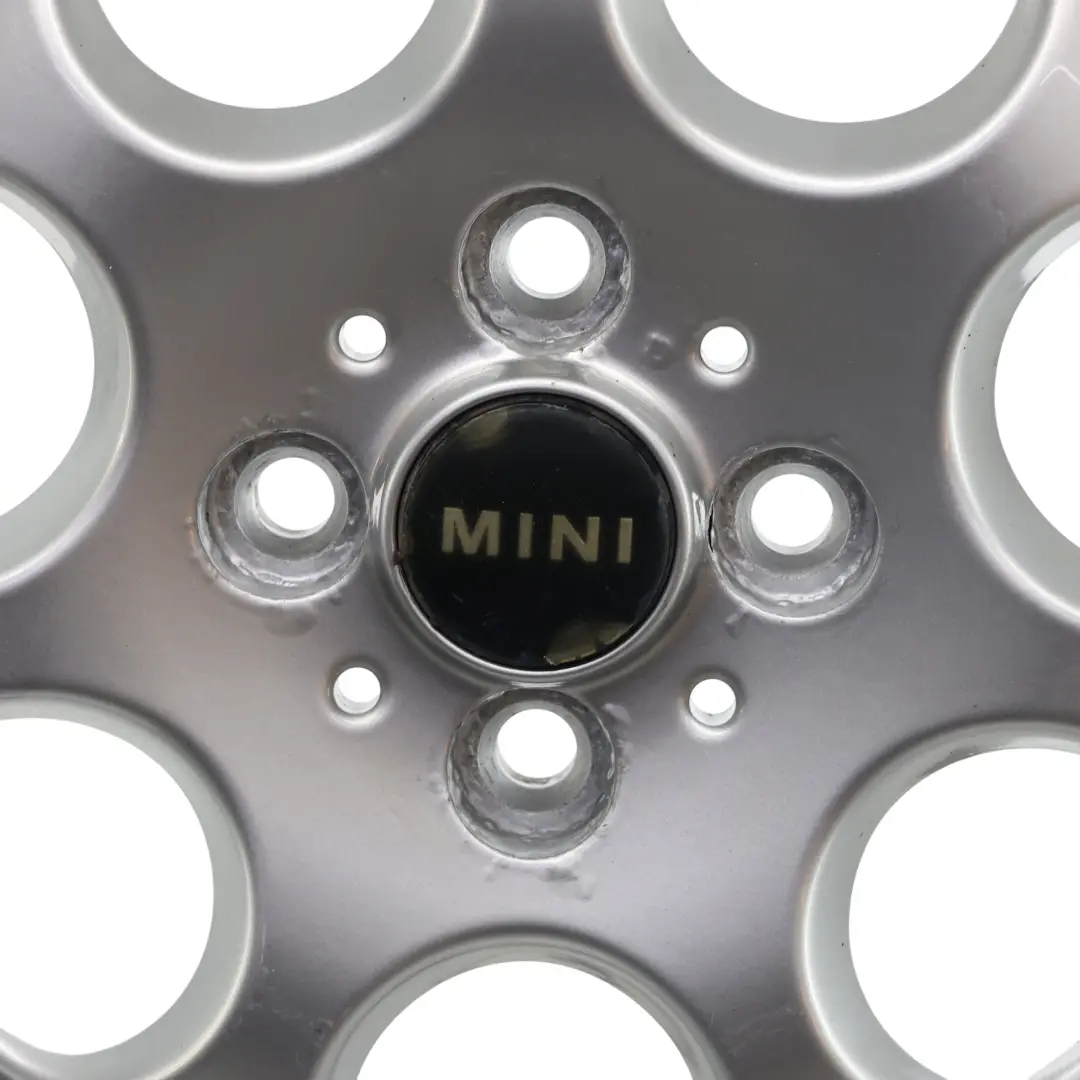 Mini Cooper One R50 R55 R56 R57 Llanta Aleación Plata 15" 5,5J ET:45 7-Hole 81 - SKU 1512458-9 - Número de pieza 1512458