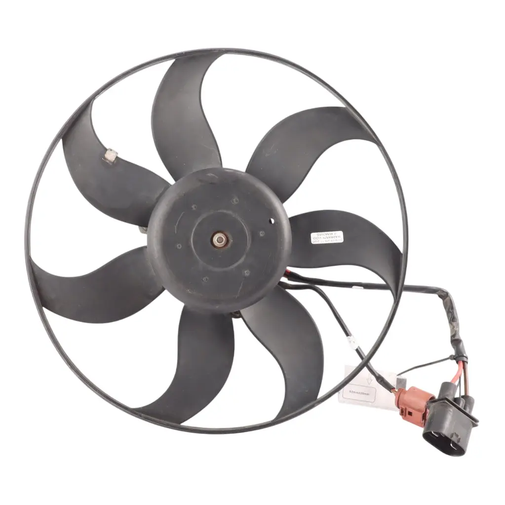 Skoda Octavia Mk2 Radiator Fan Cooling Coolant Fan Unit Shroud Motor 1K0121205AD