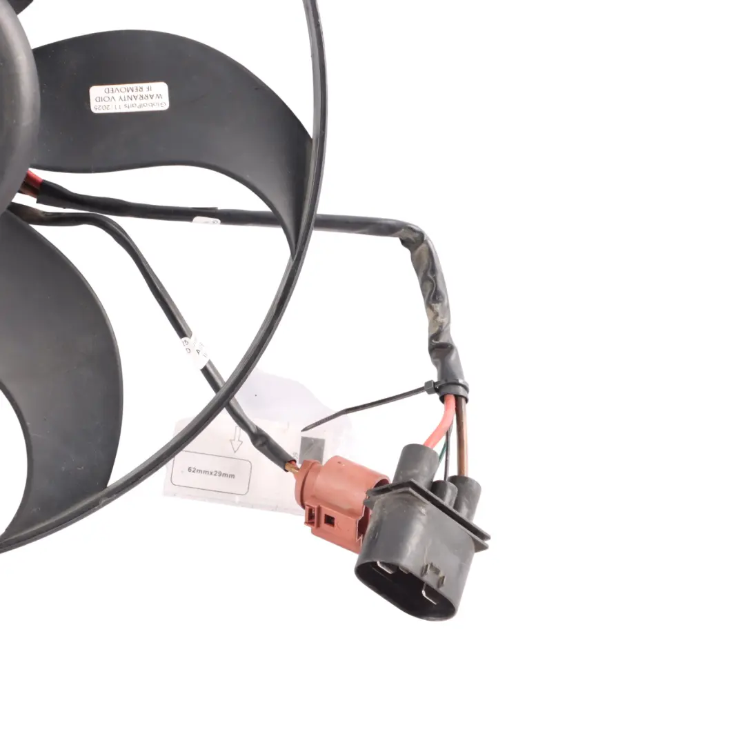 Skoda Octavia Mk2 Radiator Fan Cooling Coolant Fan Unit Shroud Motor - SKU 1K0121205AD-2 - Part number 1K0121205AD