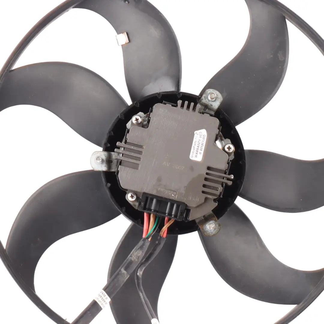 Skoda Octavia Mk2 Radiator Fan Cooling Coolant Fan Unit Shroud Motor - SKU 1K0121205AD-2 - Part number 1K0121205AD