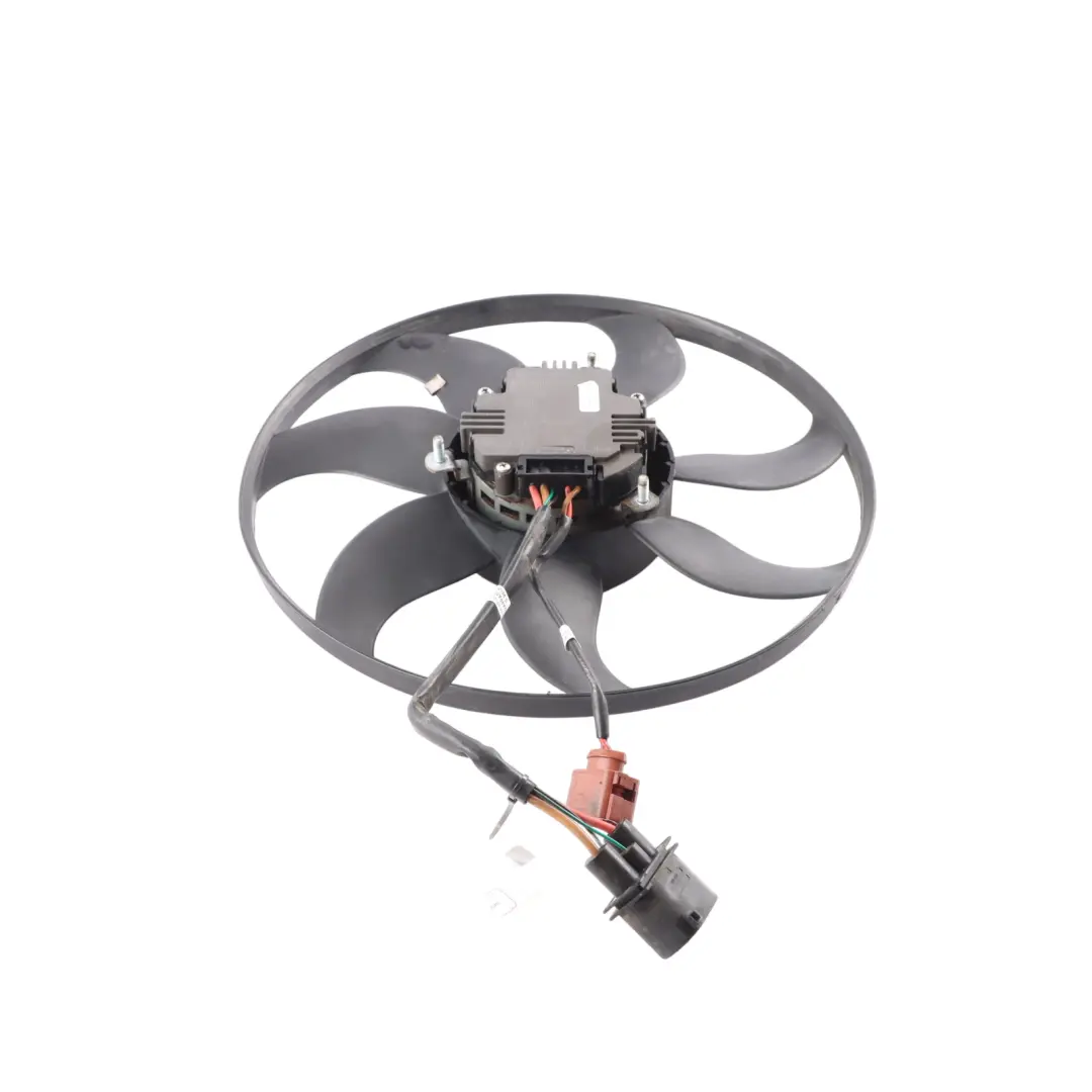 Skoda Octavia Mk2 Radiator Fan Cooling Coolant Fan Unit Shroud Motor - SKU 1K0121205AD-2 - Part number 1K0121205AD