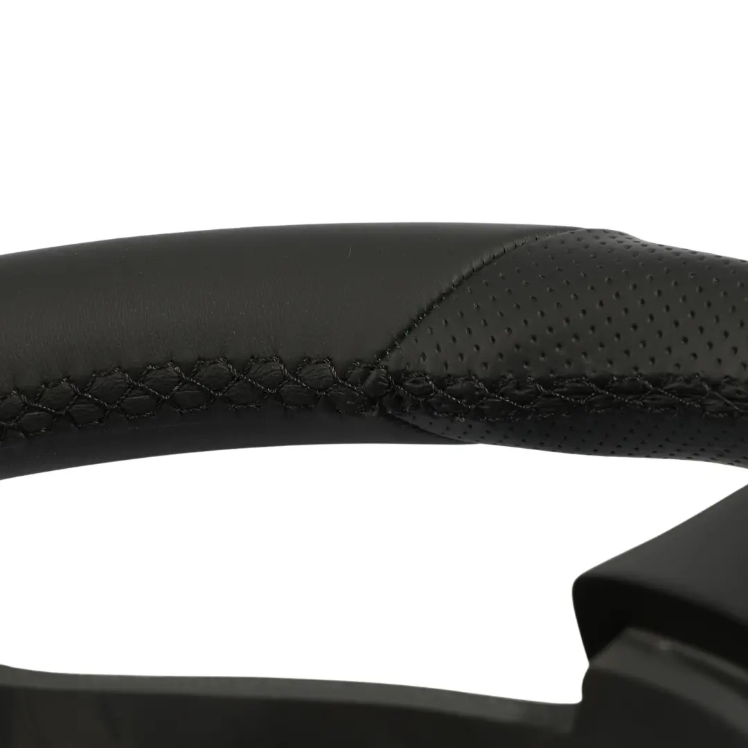 Volkswagen Golf Mk5 GTI Steering Wheel NEW Black Leather Flat Bottom - SKU 1K0419091AT-1 - Part number 1K0419091AT