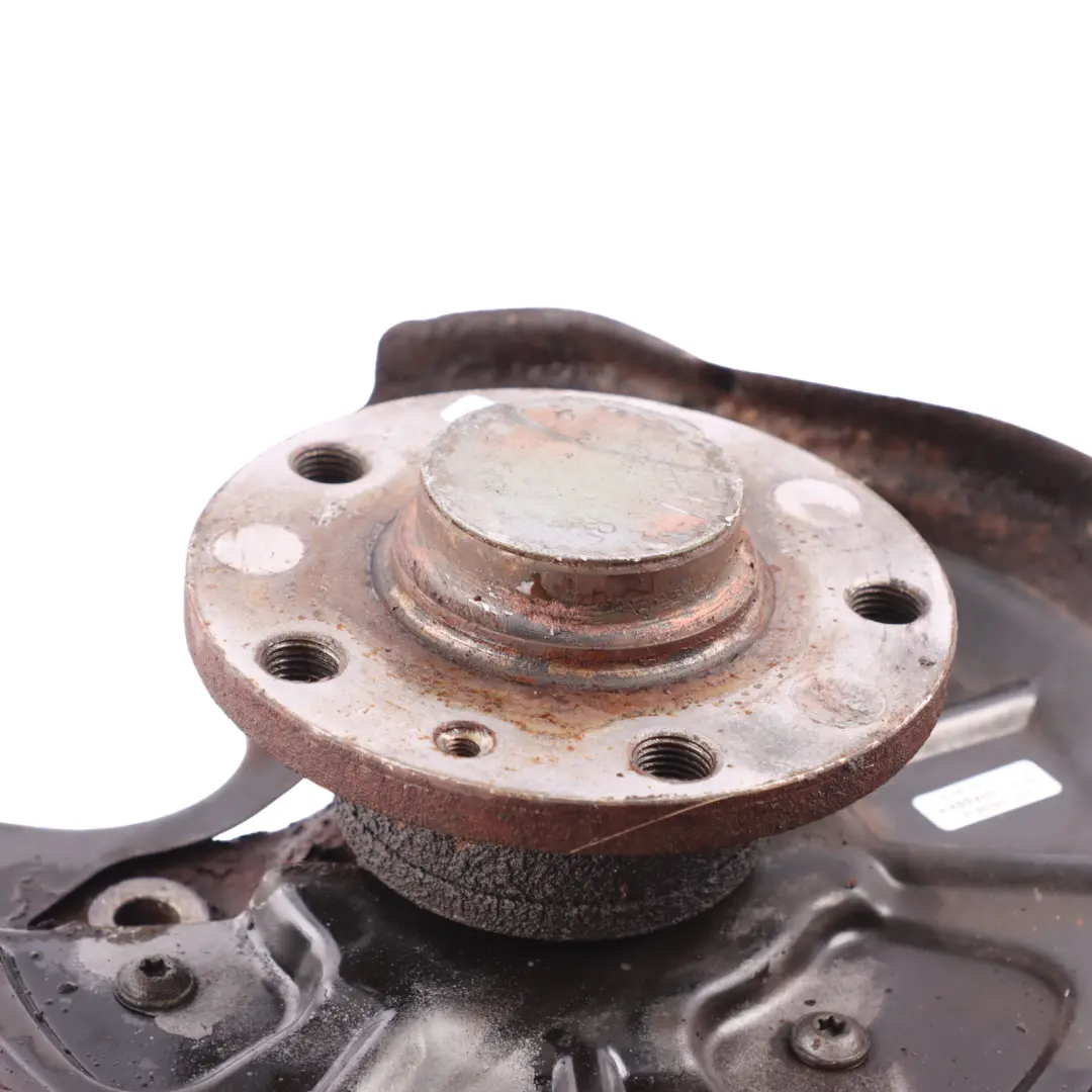 Skoda Octavia 1Z Rear Wheel Hub Bearing Knuckle Plate Left N/S - SKU 1K0505435AE-1 - Part number 1K0505435AE