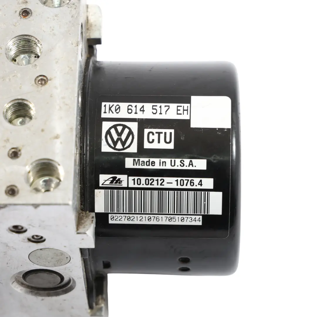 Volkswagen Beetle 5C Module ABS Pompe Frein Commande Hydraulique - SKU 1K0614517EH - Numéro de pièce 1K0614517EH