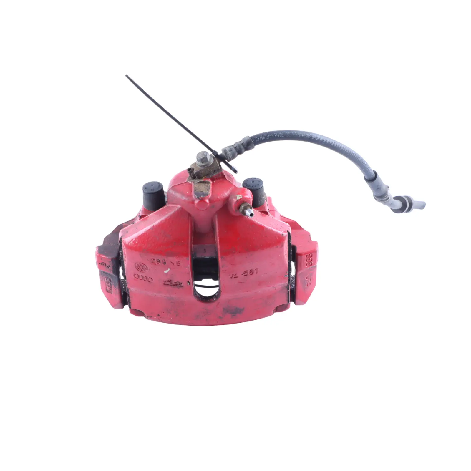 Seat Ibiza Cupra 6J Front Brake Caliper Housing Red Left N/S 1K0615123M