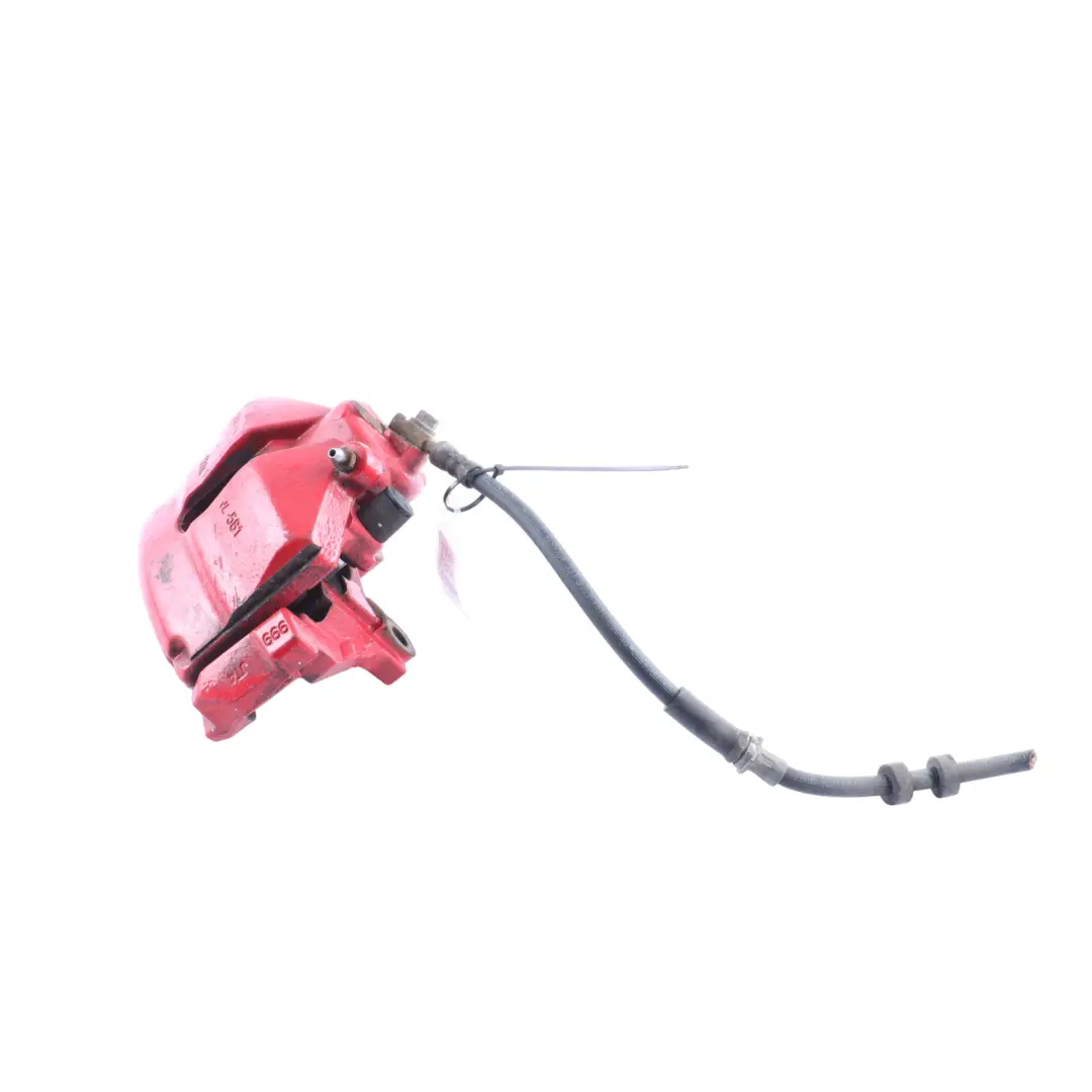 Seat Ibiza Cupra 6J Vorder Radbrems Sattel Gehäuse Rot Links - SKU 1K0615123M - Teilenummer 1K0615123M