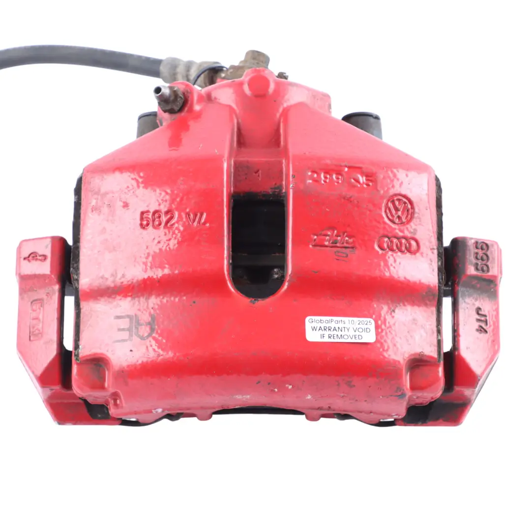 6J Alloggiamento Pinza Freno Anteriore Destra Rosso per Seat Ibiza Cupra con numero di parte 1K0615124M Seat Ibiza Cupra 6J Alloggiamento Pinza Freno Anteriore Destra Rosso - SKU 1K0615124M - Numero di parte 1K0615124M