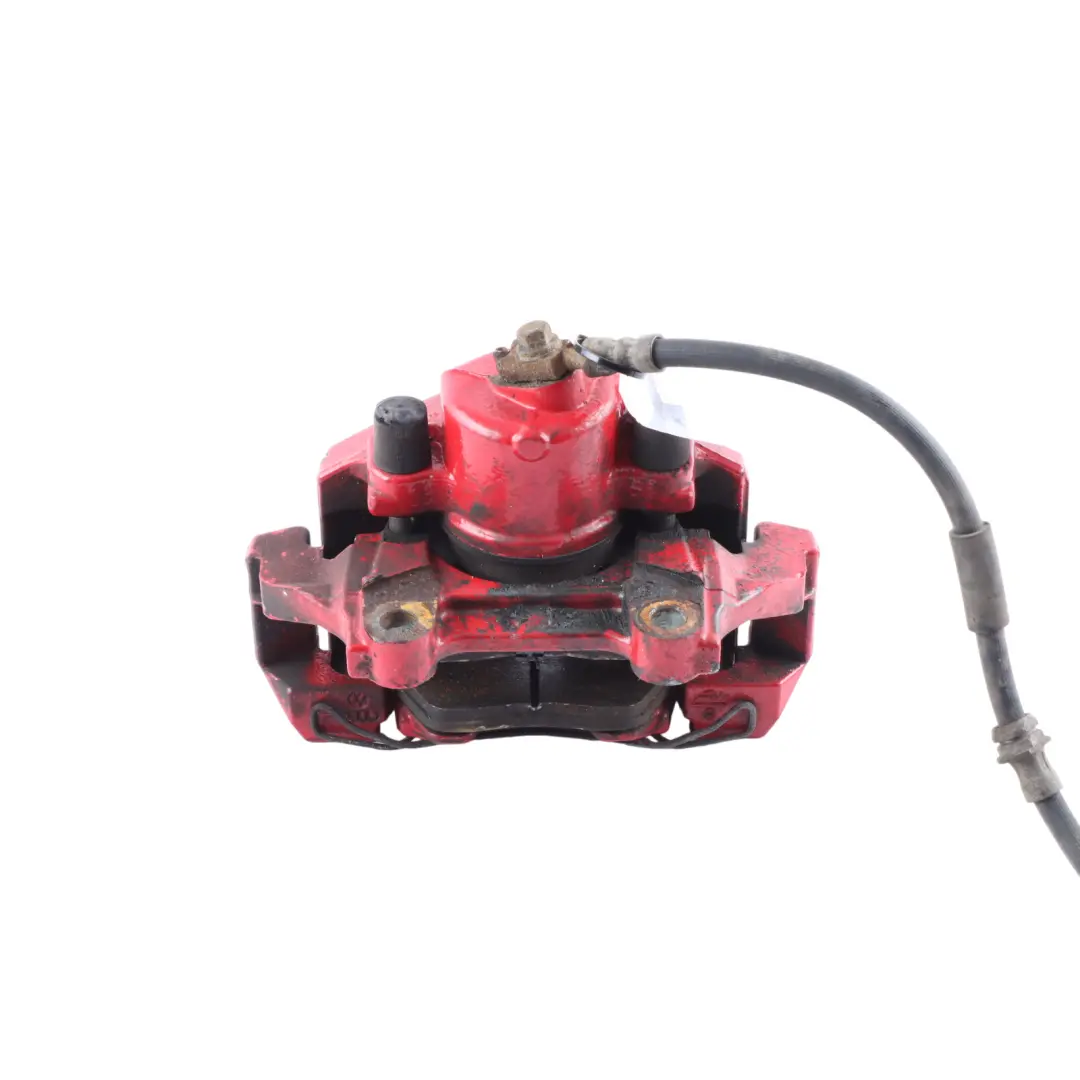 Seat Ibiza Cupra 6J Front Brake Caliper Housing Red Right O/S - SKU 1K0615124M - Part number 1K0615124M