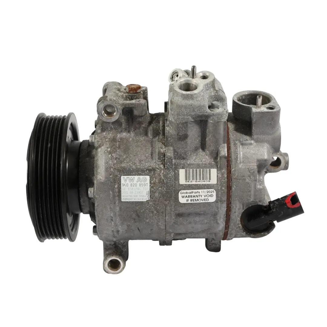 Volkswagen Polo Mk5 6R Klima Anlage Kompressor A/C Einheit Pumpe - SKU 1K0820859T-1 - Teilenummer 1K0820859T