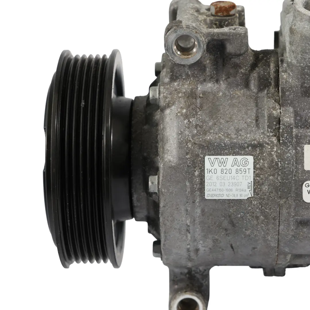 Volkswagen Polo Mk5 6R Compresseur Climatisation A/C Pompe Unitaire - SKU 1K0820859T-1 - Numéro de pièce 1K0820859T