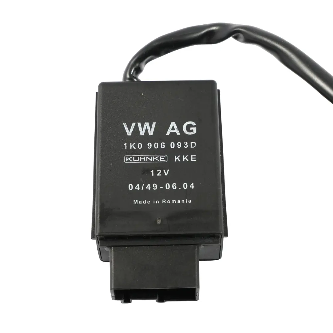 Mk5 Unidad Relé Control Bomba Combustible ECU 12V para Volkswagen Golf con número de pieza 1K0906093D Volkswagen Golf Mk5 Unidad Relé Control Bomba Combustible ECU 12V - SKU 1K0906093D - Número de pieza 1K0906093D
