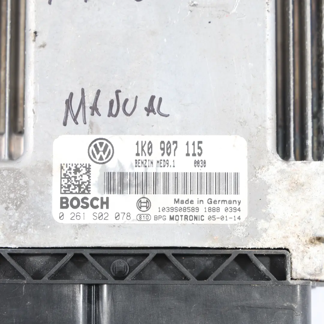 AXX 200 CV Kit Control Motor ECU Manual para Volkswagen Golf V GTI 2.0 TFSI con número de pieza 1K0907115 Volkswagen Golf V GTI 2.0 TFSI AXX 200 CV Kit Control Motor ECU Manual - SKU 1K0907115 - Número de pieza 1K0907115