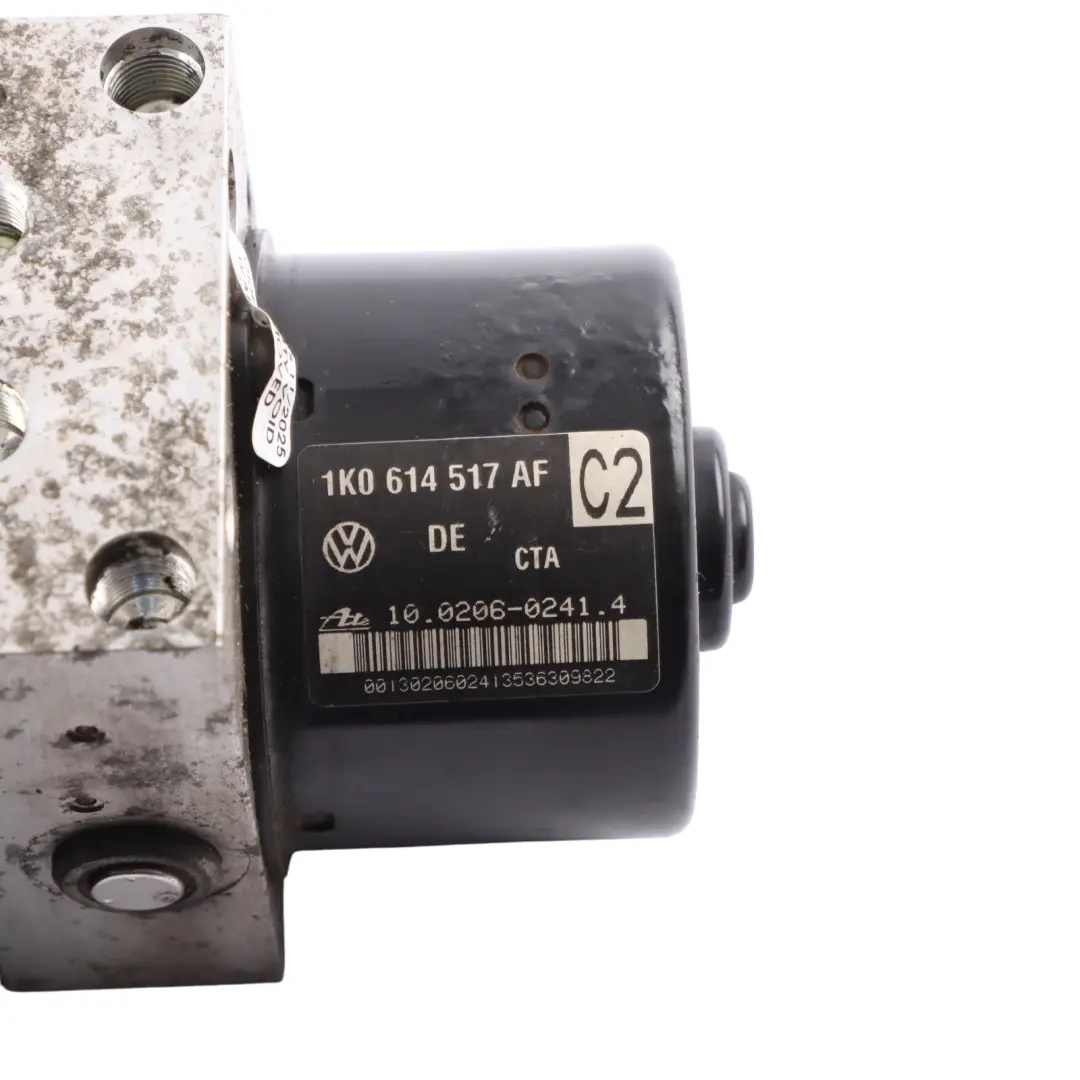 Volkswagen Audi A3 8P Pompa Freno Modulo ABS Unità Controllo 1K0614517AF - SKU 1K0907379AC-2 - Numero di parte 1K0907379AC