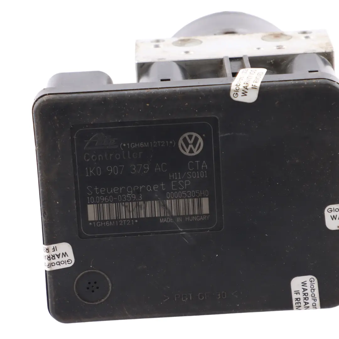 Module ABS Pompe Frein Hydraulique 1K0614517AF pour Volkswagen Audi A3 8P à propos du numéro de pièce 1K0907379AC Volkswagen Audi A3 8P Module ABS Pompe Frein Hydraulique 1K0614517AF - SKU 1K0907379AC-2 - Numéro de pièce 1K0907379AC