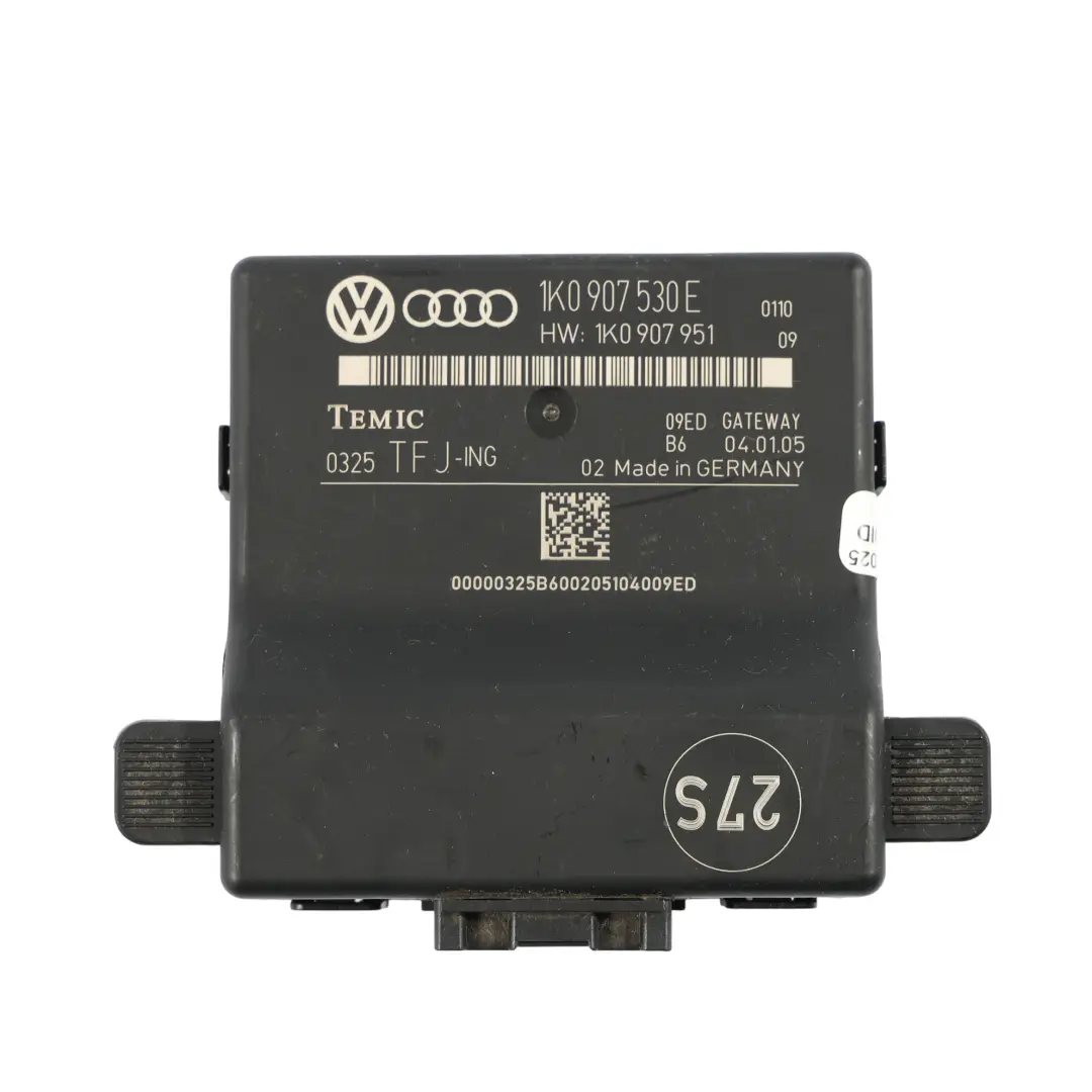 Mk5 Gateway Modul Diagnoseschnittstelle Steuergerät ECU für VW Golf mit Teilenummer 1K0907530E VW Golf Mk5 Gateway Modul Diagnoseschnittstelle Steuergerät ECU - SKU 1K0907530E - Teilenummer 1K0907530E