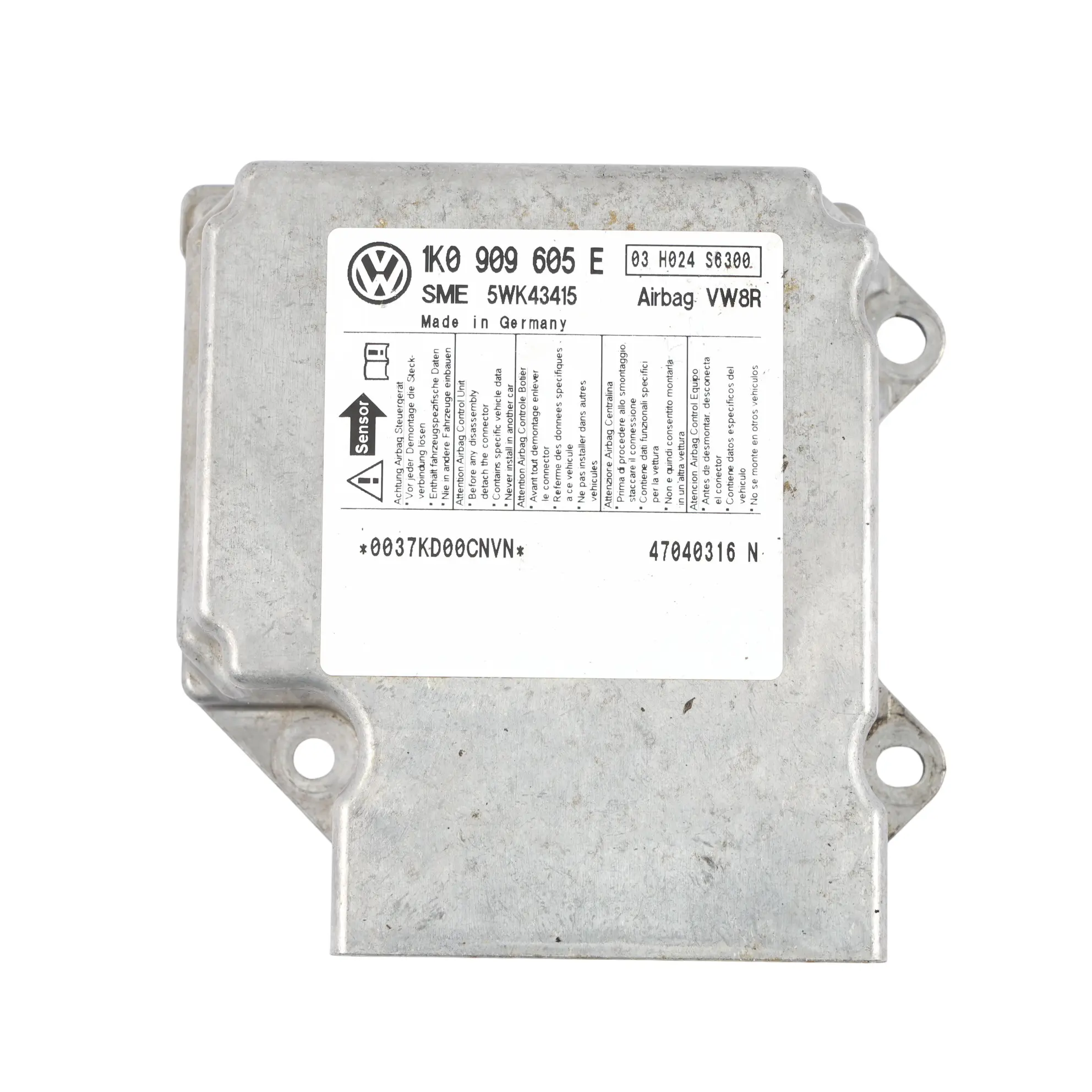 VW Volkswagen Golf Mk5 Jetta Mk5 Air Module Control Unit ECU 1K0909605E